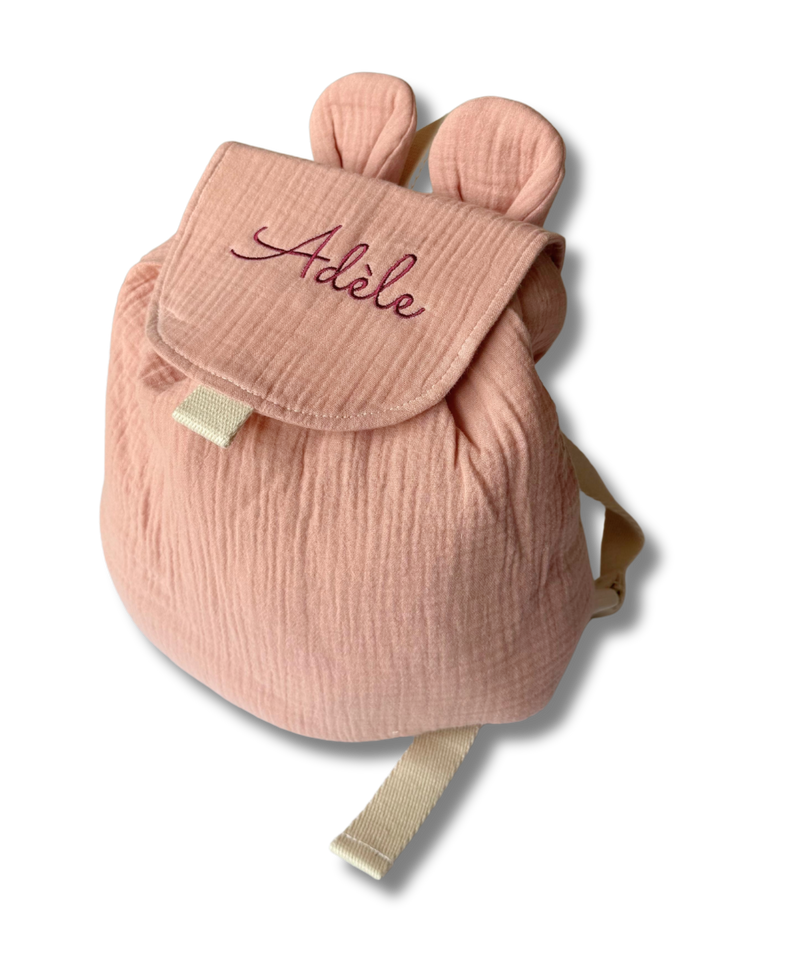 Sac à dos personnalisé - Vieux rose