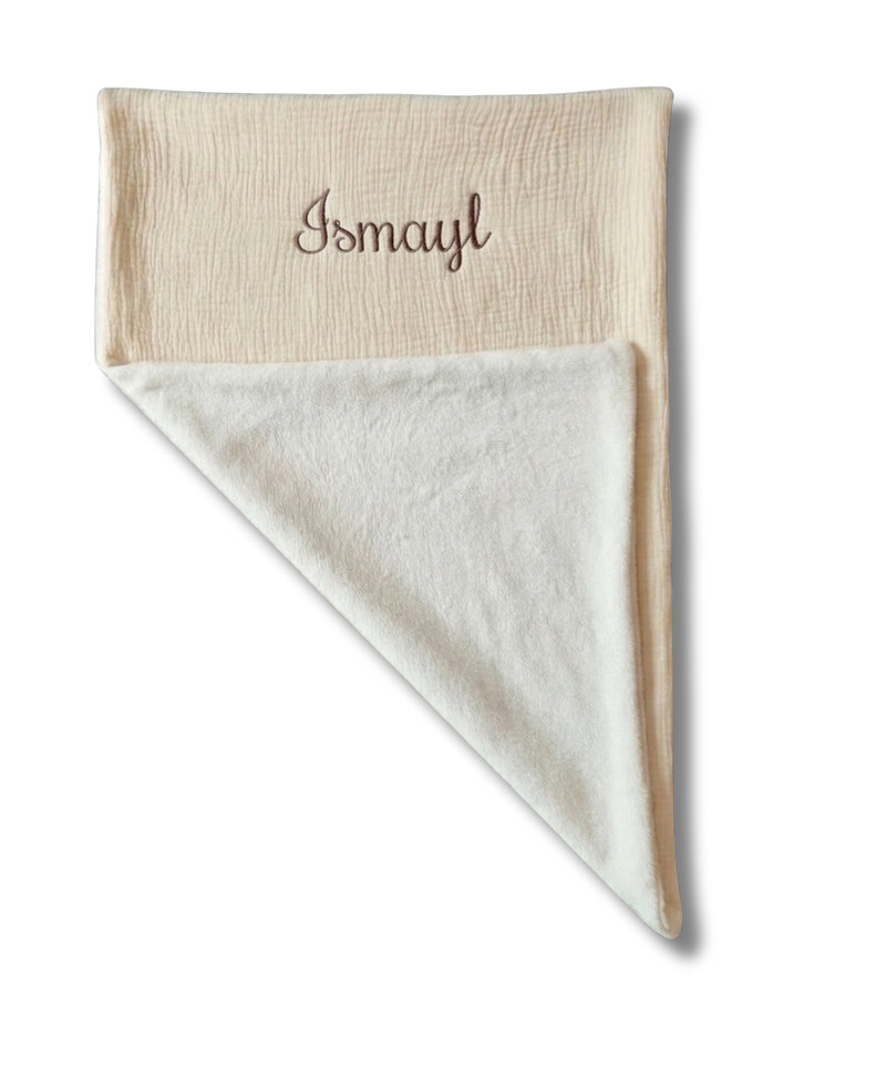 Couverture Douillette Naturel personnalisée