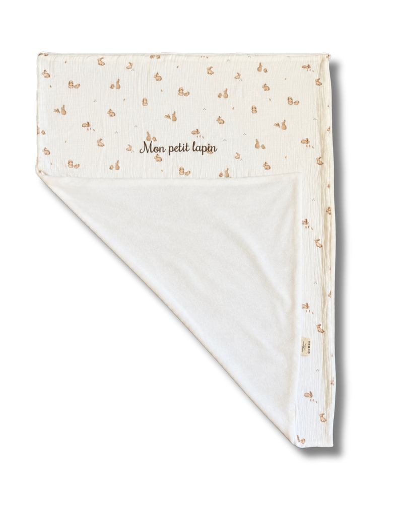 Couverture Lapinou personnalisée