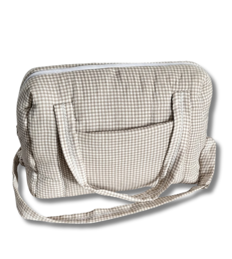 Sac à langer personnalisé - Coton vichy