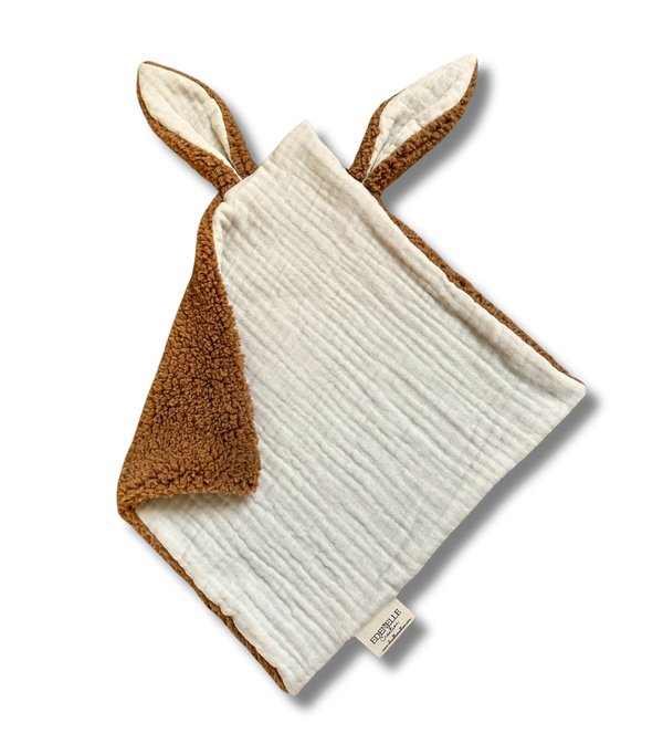 Doudou Sherpa Naturel et Camel