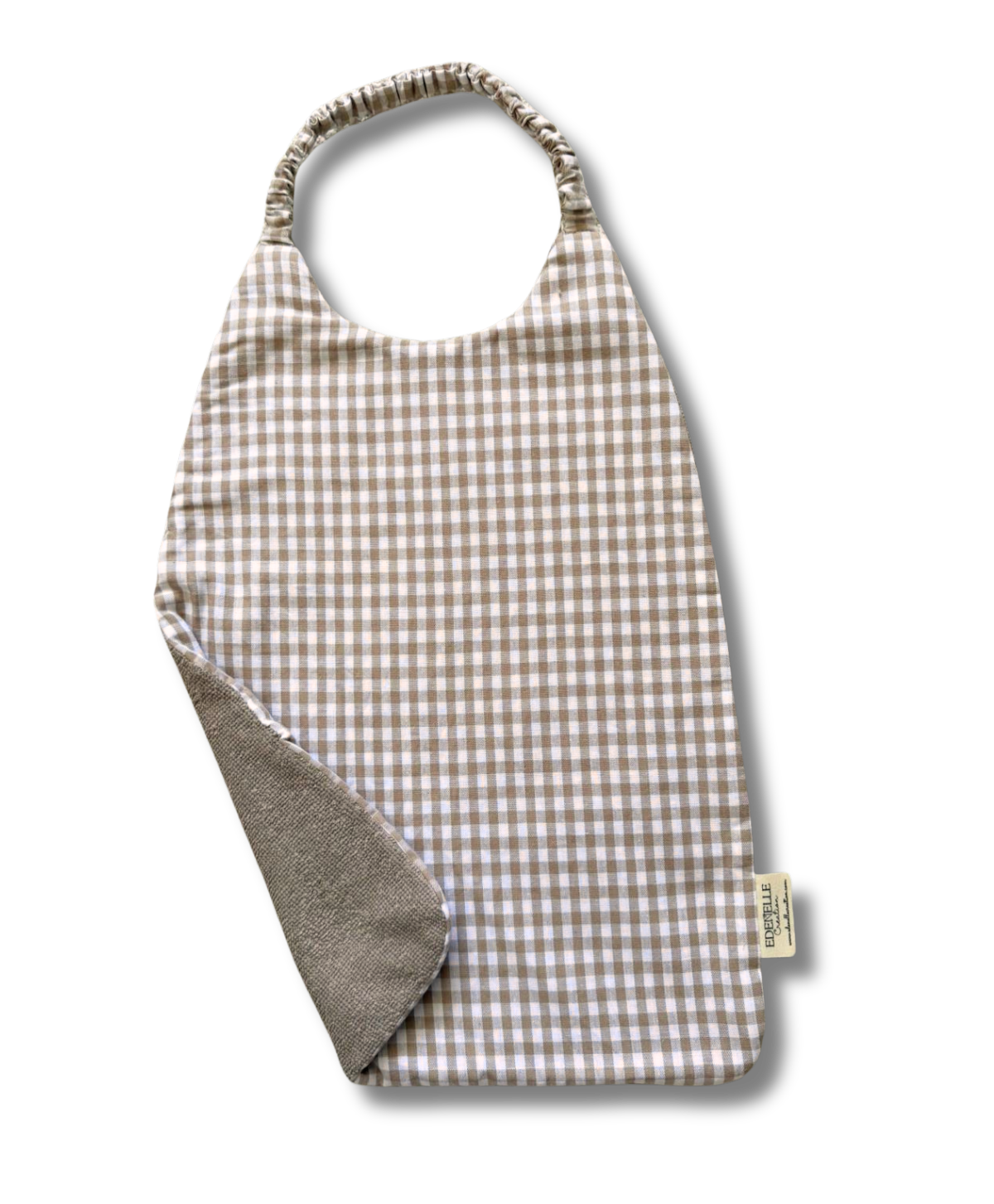 Bavoir de cantine personnalisé - Eponge et vichy