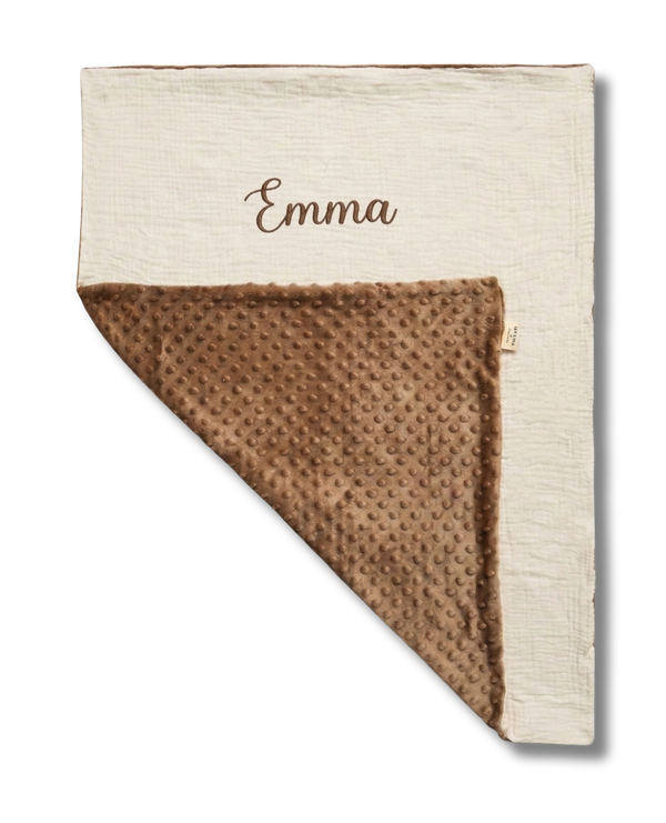 Couverture Douceur Naturel personnalisée