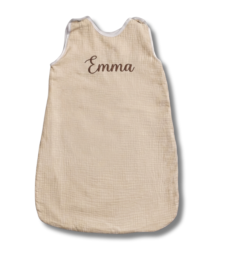 Gigoteuse légère  personnalisée - Beige clair