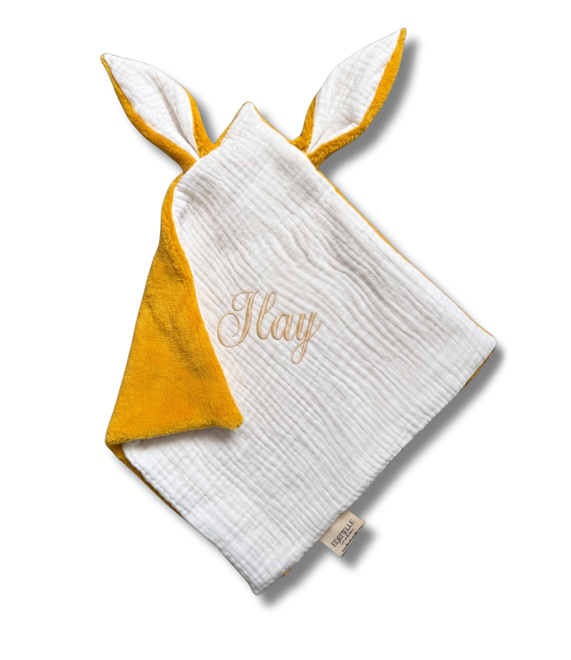 Doudou Douillette Ocre personnalisé