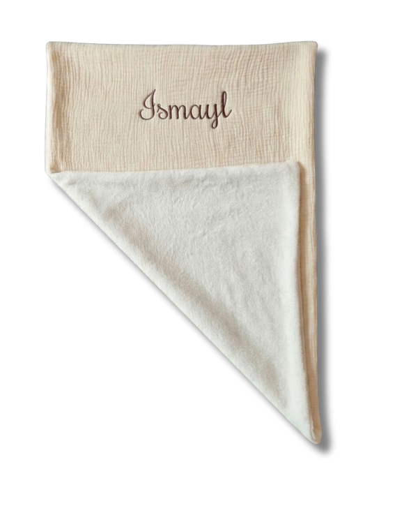 Couverture Douillette Naturel personnalisée