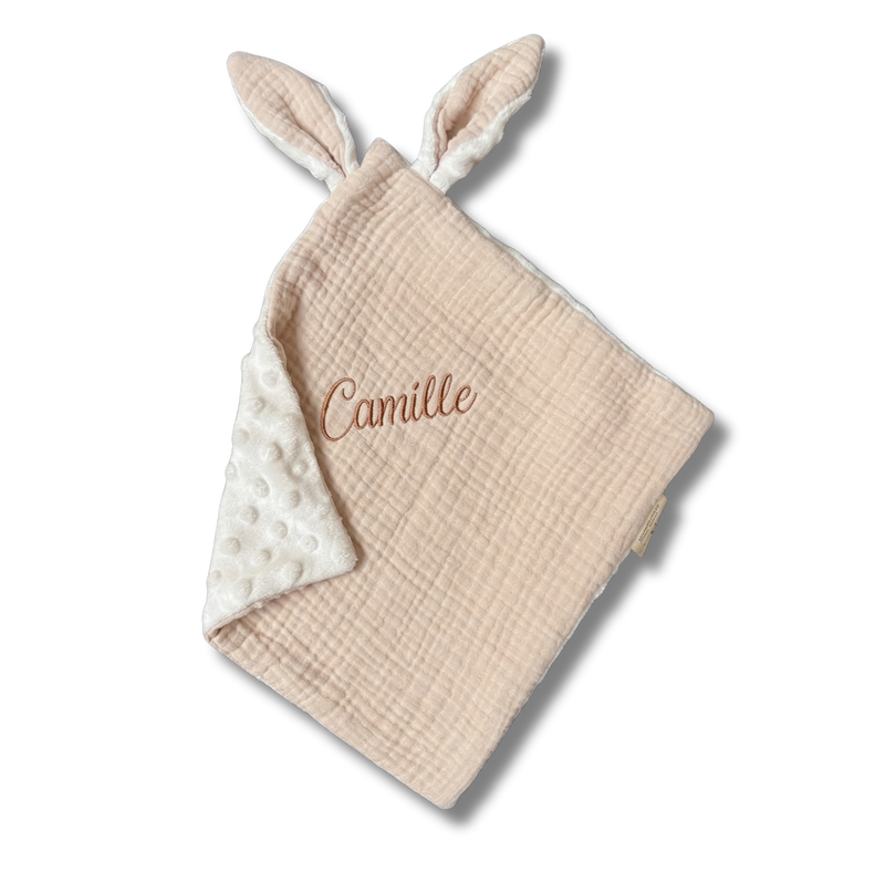 Doudou Douceur Beige personnalisé