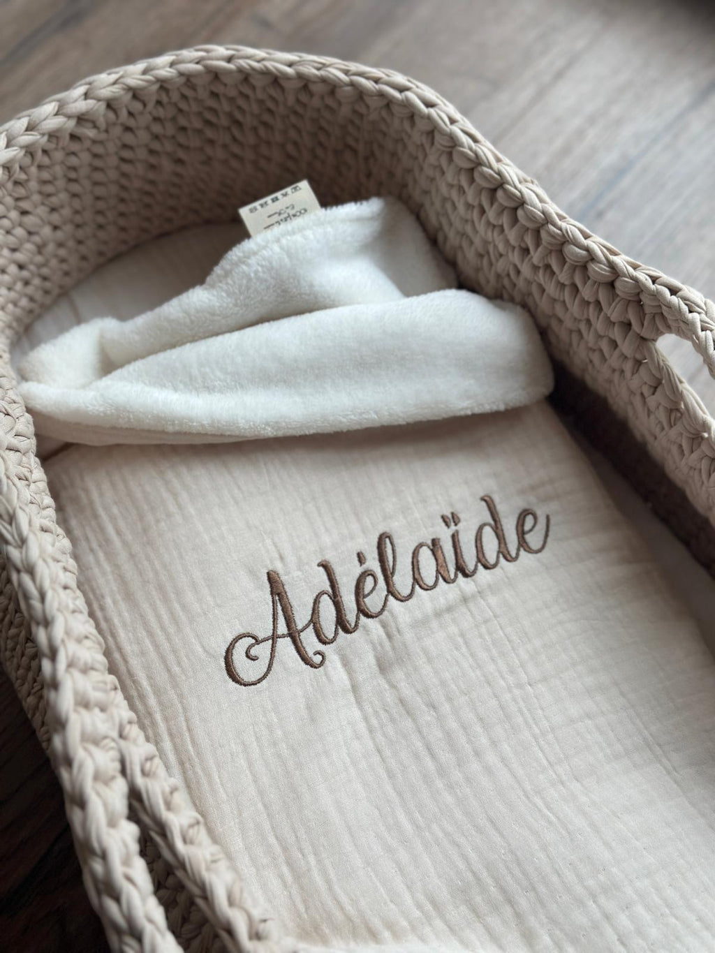 Couverture Douillette Naturel personnalisée